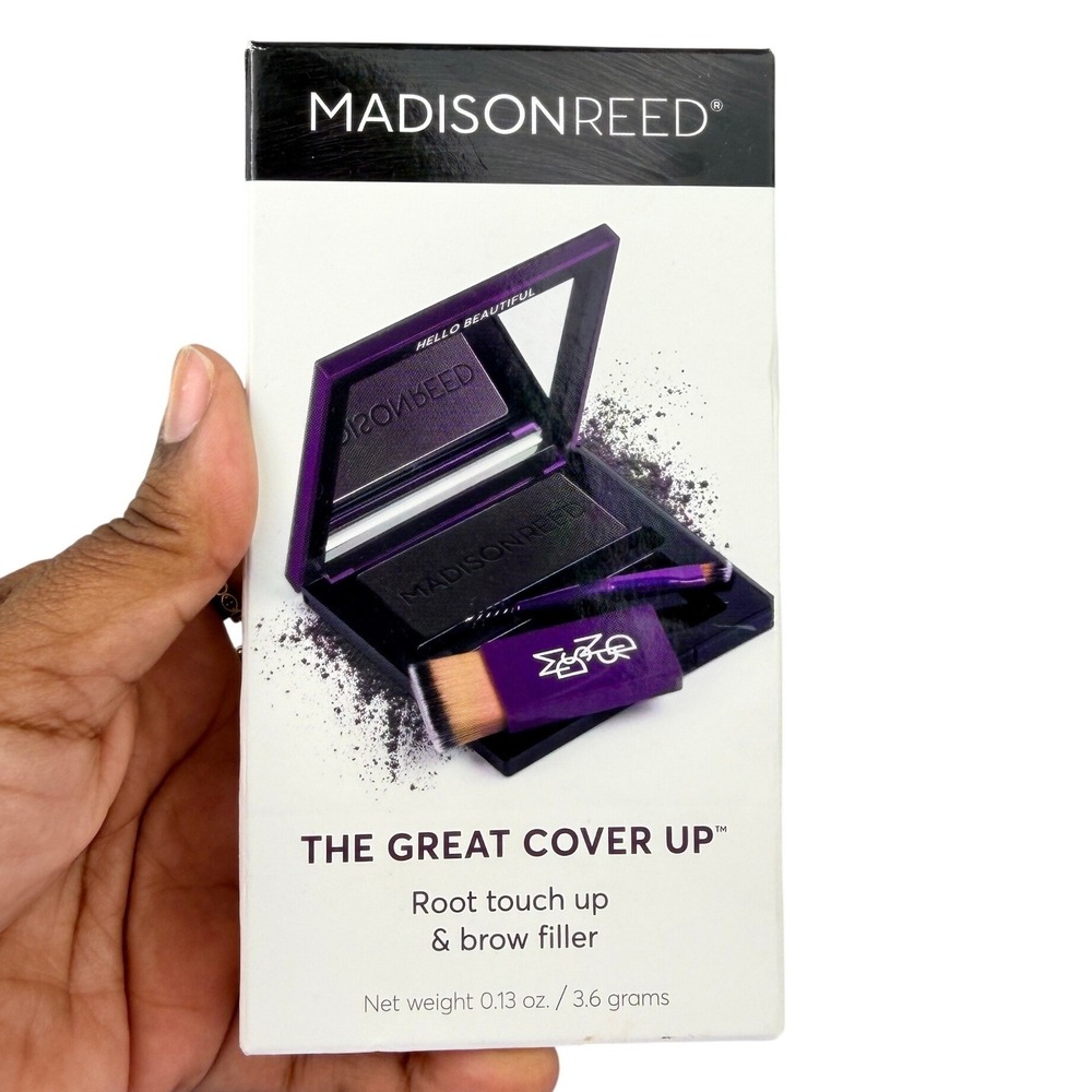 Madison Reed The Great Cover Up Root Touch Up & Brow Filler Legno Black 0.13oz